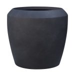 Ghiveci mic interior/exterior NEGRU,30.5cm