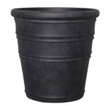 Ghiveci mic interior/exterior NEGRU,41.5cm